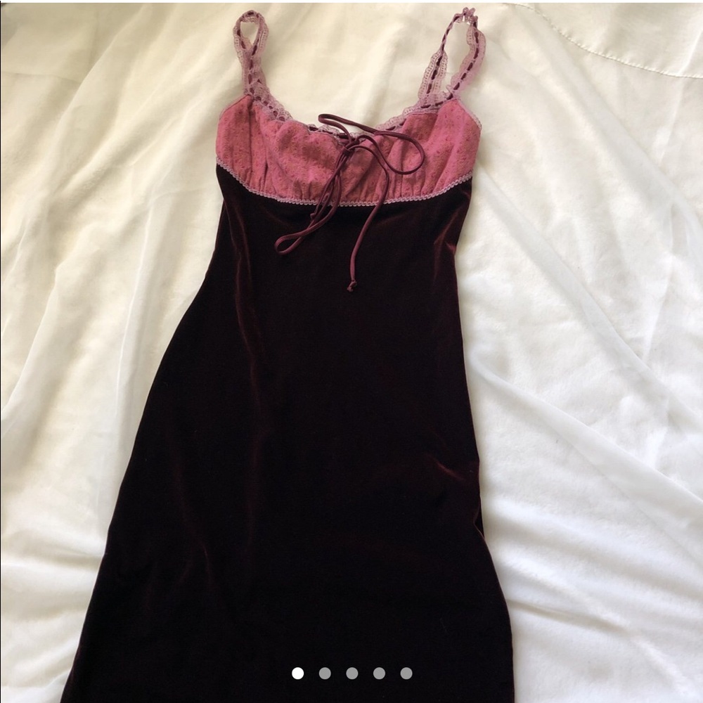 ISO BETSEY JOHNSON VELVET MAXI DRESS